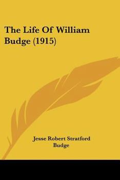 Paperback The Life Of William Budge (1915) Book
