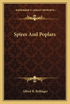 Paperback Spires And Poplars Book