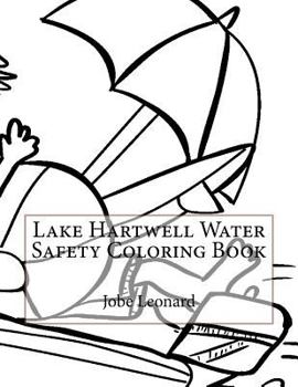 Paperback Lake Hartwell Water Safety Coloring Book