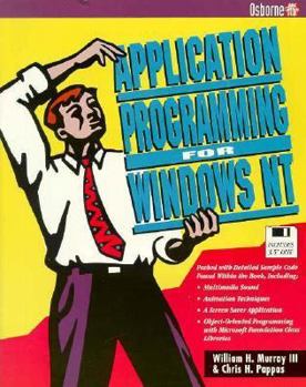 Paperback Application Programming for Windows NT Book