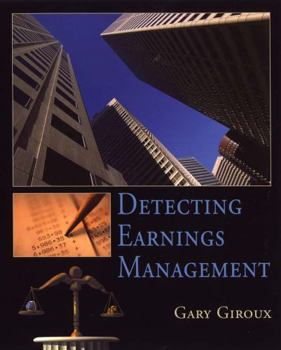 Paperback Detecting Earnings Management Book