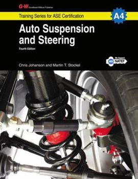 Paperback Auto Suspension & Steering Workbook, A4 Book