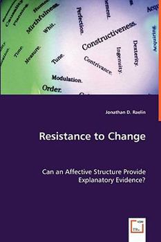Paperback Resistance to Change Book