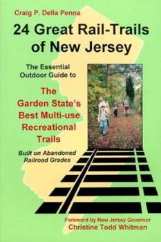 Paperback 24 Great Rail-Trails of New Jersey Book