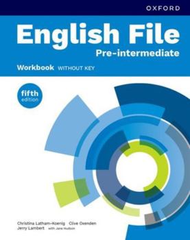 English file 5th edition pre-intermediate; workbook without key