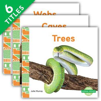 Library Binding Animal Homes (Set) Book