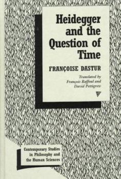 Hardcover Heidegger and the Question of Time Book