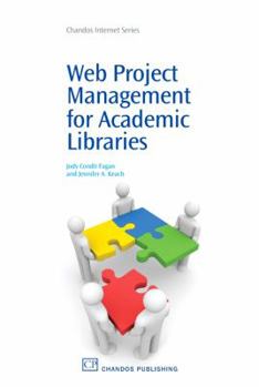 Paperback Web Project Management for Academic Libraries Book
