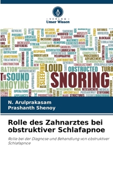 Paperback Rolle des Zahnarztes bei obstruktiver Schlafapnoe [German] Book