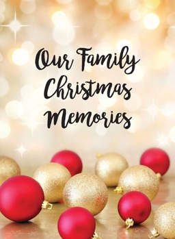 Hardcover Our Family Christmas Memories Book