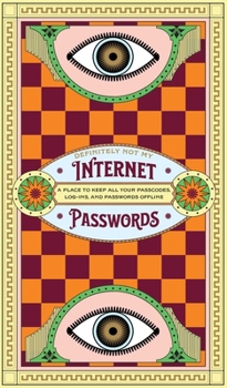 Hardcover Definitely Not My Internet Passwords: Taking Your Passcodes, Logins, and Passwords Offline Book
