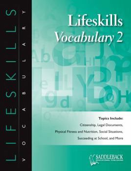 Paperback Lifeskills Vocabulary 2 Reproducible Book with CD Book