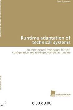 Paperback Runtime adaptation of technical systems Book