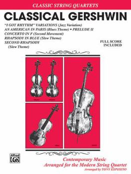 Paperback Classical Gershwin (Classic String Quartets) Book