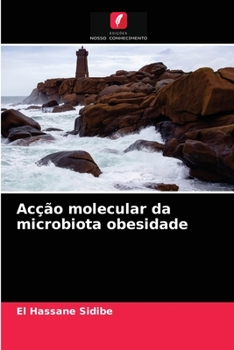 Paperback Acção molecular da microbiota obesidade [Portuguese] Book