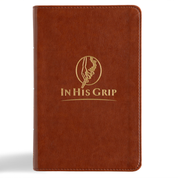 Imitation Leather CSB in His Grip Golfer's Bible, Brown Leathertouch Book