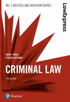 Paperback Law Express Criminal Law [Portuguese] Book