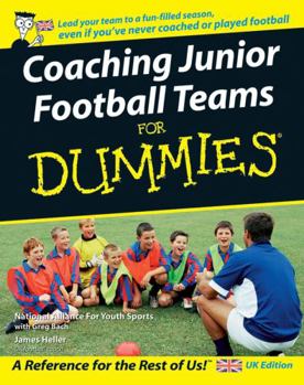 Paperback Coaching Junior Football Teams for Dummies Book