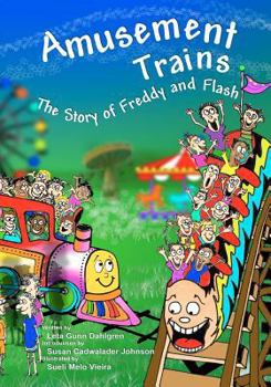 Paperback Amusement Trains: The story of Freddy and Flash Book