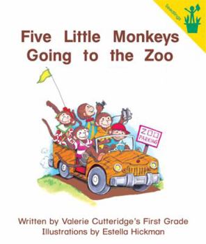 Paperback Early Reader - Five Little Monkeys Going to the Zoo Book