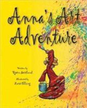 Hardcover Anna's Art Adventure Book