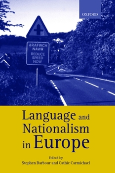 Paperback Language and Nationalism in Europe Book