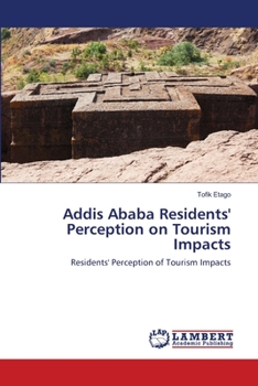 Paperback Addis Ababa Residents' Perception on Tourism Impacts Book