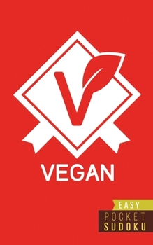 Pocket Sudoku Easy: 158 Easy Sudoku Puzzles | Pocket Sudoku Puzzle Books | Large Print Sudoku Puzzle Books For Adults | Sudoku For Seniors | Travel Size | Vegan Power