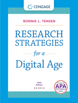 Paperback Research Strategies for a Digital Age with 2019 APA Updates Book