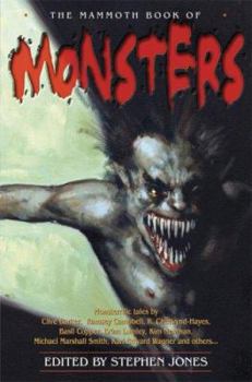 Paperback The Mammoth Book of Monsters Book