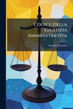 Paperback Codice Della Giustizia Amministrativa [Italian] Book