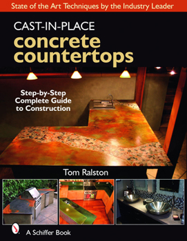 Hardcover Cast-In-Place Concrete Countertops Book