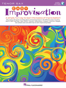 Paperback Easy Improvisation: For Tenor Sax Book