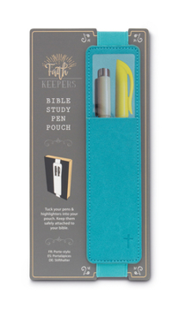 Misc. Supplies Faith Keepers Bible Study Pen Pouch Turquoise Book