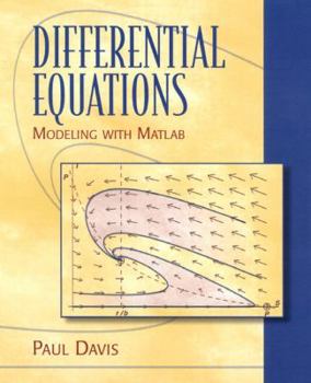 Hardcover Differential Equations: Modeling with MATLAB Book