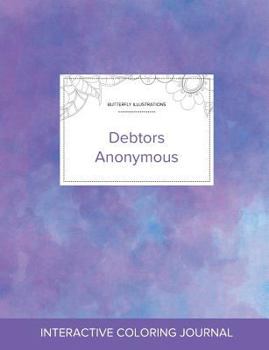 Adult Coloring Journal: Debtors Anonymous (Butterfly Illustrations, Ladybug)