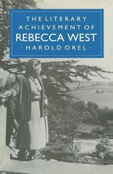 Paperback The Literary Achievement of Rebecca West Book