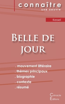 Paperback Fiche de lecture Belle de jour de Joseph Kessel (Analyse littéraire de référence et résumé complet) [French] Book