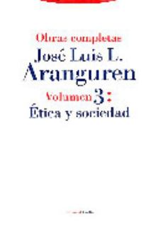Hardcover Ética y sociedad: Vol. 03 [Spanish] Book