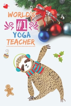 Yoga Teacher Gifts for Women | Funny Sloth Christmas Cards, Christmas Gifts for Yoga Teachers: Yoga Teachers Appreciation Gifts & Thank U Gifts for Teachers, Lined Notebook for Birthday Gift Ideas