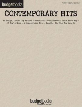 Paperback Contemporary Hits: Budget Books Book