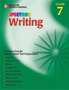 Paperback Spectrum Writing, Grade 7 Book