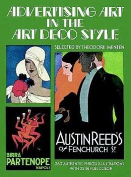 Paperback Advertising Art in the Art Deco Style Book
