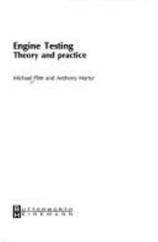 Hardcover Engine Testing: Theory and Practice Book