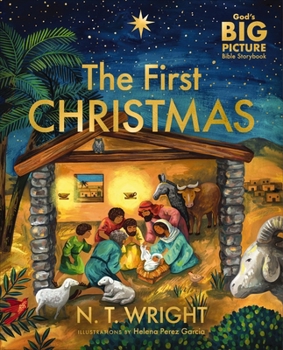 Hardcover The First Christmas: The Bible's Nativity Story Book