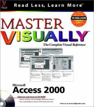 Paperback Master Microsoft Access 2000 Visually TM [With CDROM] Book