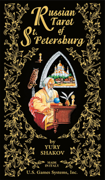 Cards Russian Tarot of St. Petersburg: 78-Card Deck Book