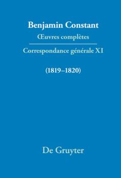 Hardcover Correspondance générale 1819–1820 (French Edition) [French] Book