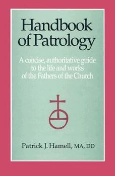 Paperback Handbook of Patrology Book
