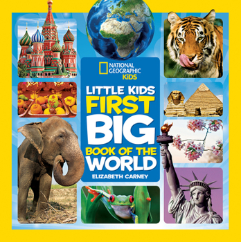 Hardcover National Geographic Little Kids First Big Book of the World Book